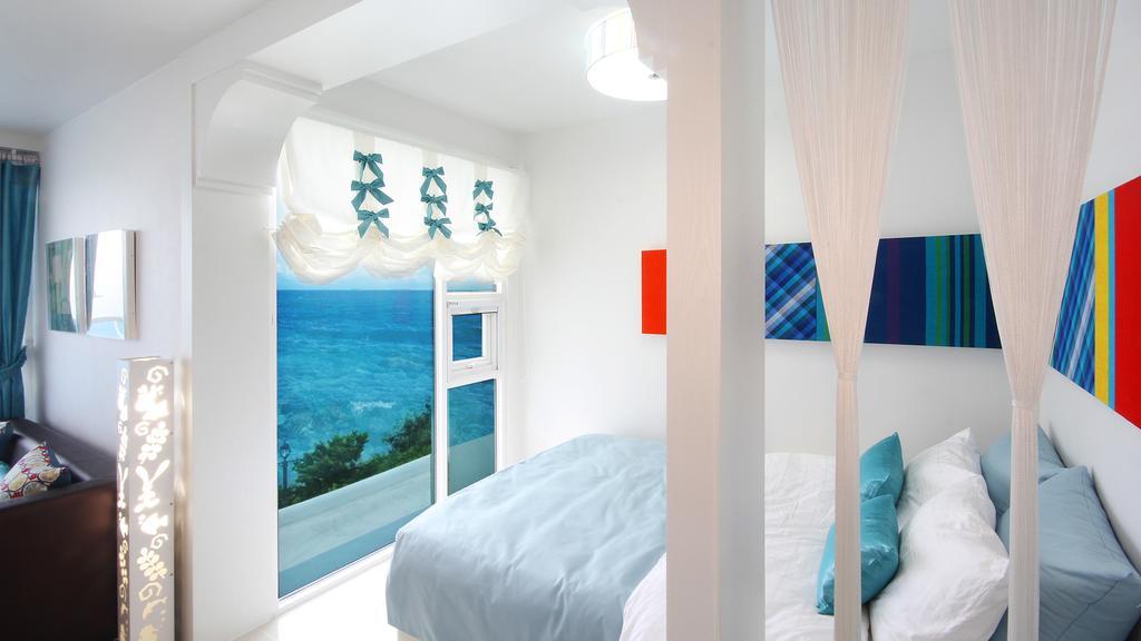 Blue & White Pension Namhae Exterior foto
